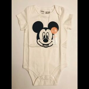 Disney Mickey Mouse One Piece Body Suit Size 9 Mo